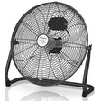 Mellerware Steel Black Hi Velocity 45cm 3 Speed Floor Fan