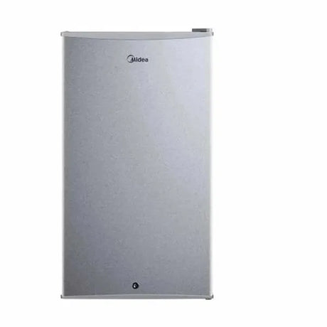 Midea 93 L Single Door Fridge (Silver Finish, HS-121LN)
