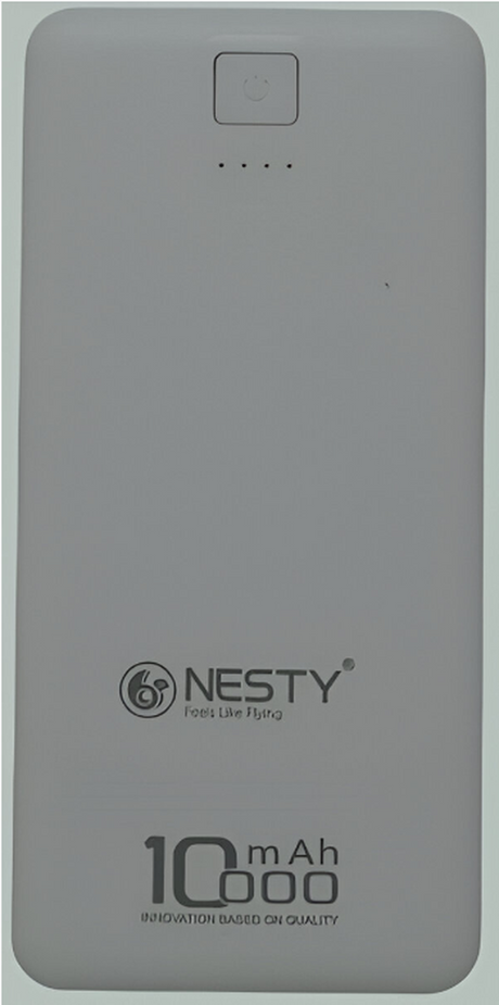 Nesty 10 000mAh Multi Functional Power Bank Colour White