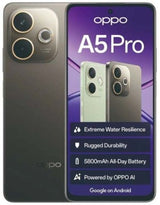 Oppo A5 Pro 4G Dual Sim 256GB - Mocha Brown | Powerful Snapdragon 6s Gen1, 8GB RAM, 50MP Camera, 6.67" 90Hz Display, 5800mAh Battery