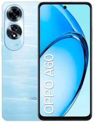 Oppo A60 - Ripple Blue, 256GB Storage, 8GB RAM - Vibrant 6.67" 90Hz Display, 50MP Camera, 5000mAh Battery with 45W Fast Charging