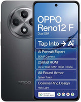 Oppo Reno12 F 4G Dual Sim - 256GB Storage, 8GB RAM - Stunning Grey Smartphone