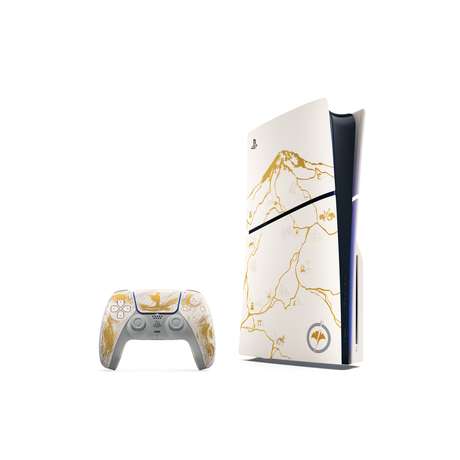 PlayStation 5 Console - Ghost of Yotei Gold Limited Edition Bundle