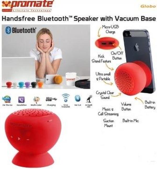 Promate Globo -2 ,Portable Bluetooth®