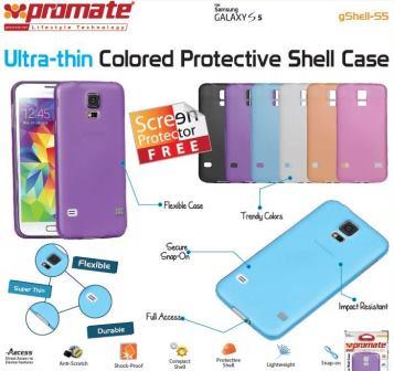 Promate Purple Gshell S5 Ultra-thin Colored