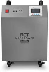 RCT MEGAPOWER 2KVA/2000W INVERTER TROLLEY WITH 2 X 100AH BATTERIES Pure Sine Wave Inverter  (With Battery)