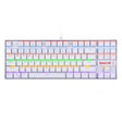 REDRAGON KUMARA Mechanical 87 Key|RGB Backlit Gaming Keyboard - White