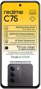Realme C75 4G Dual Sim Smartphone - 256GB Storage, 16GB RAM, Black