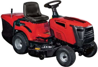 Red Rhino Ride on Fuel Rotary Ride-on Lawn Mower (Red)