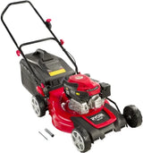 Ryobi Petrol Fuel Rotary Push Lawn Mower (Red)
