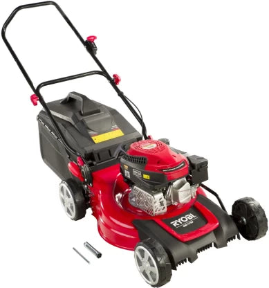 Ryobi Petrol Fuel Rotary Push Lawn Mower (Red)