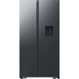 Samsung 560L Black Frost Free Double Door Side-by-Side Refrigerator with Water Dispenser and Inverter Compressor