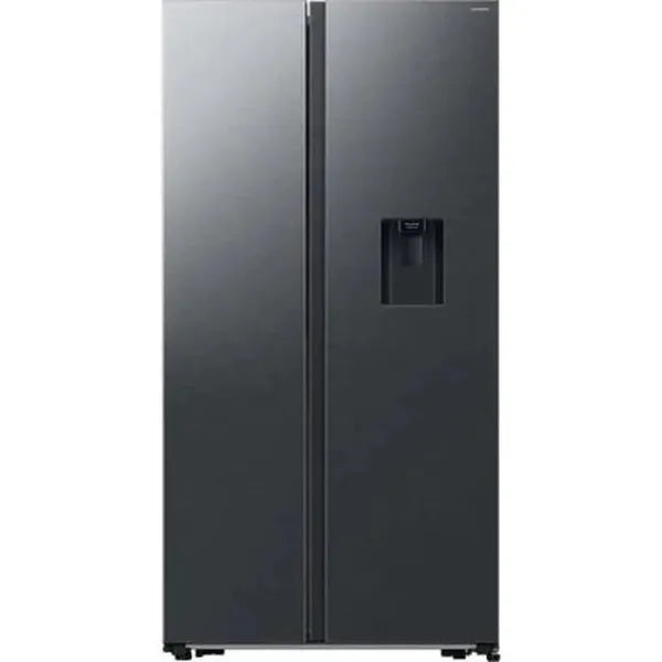 Samsung 560L Black Frost Free Double Door Side-by-Side Refrigerator with Water Dispenser and Inverter Compressor
