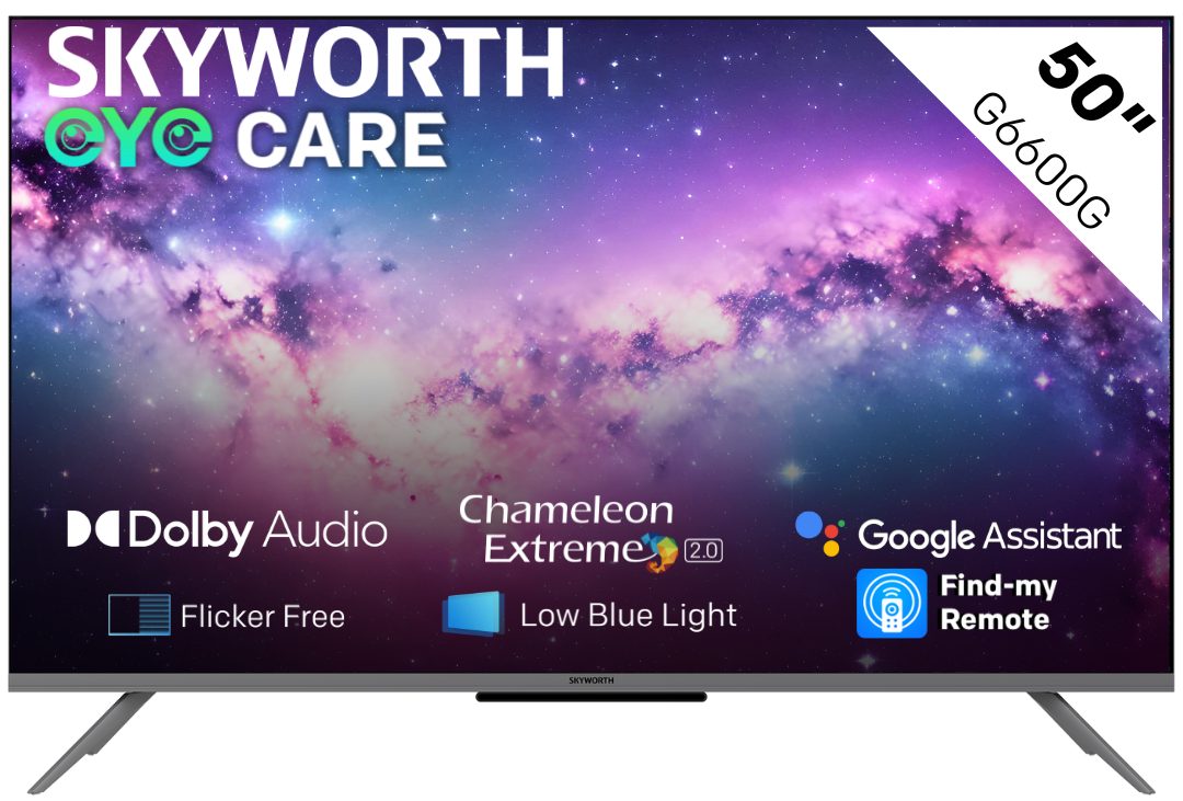 Skyworth 50 Inch 4K UHD Google LED TV