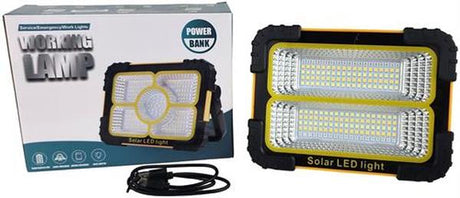 Solarix Floodlamp 30w Solar Portable Rechargeable LED High