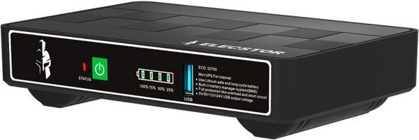 TITAN Elecstor ECO32700 18W 12000mAh 38WH Mini DC UPS