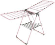 Totally Foldable Clothes Dryer Large Pink With Grey Accents