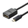 UGREEN 20134-20134 Micro HDMI Male to HDMI Female Adapter - Black