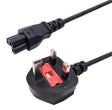Unique UK 3pin Single Head 1.8M Power cable