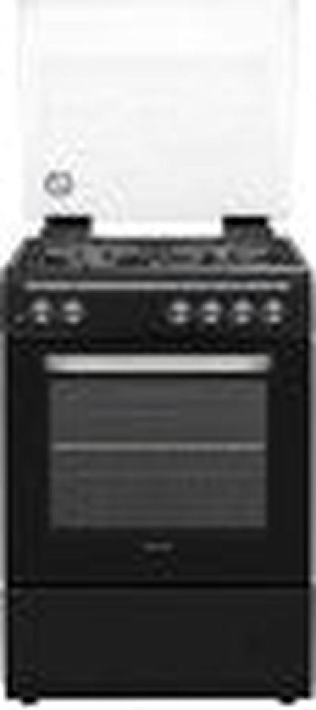 Vestfrost VFR60GG.MB 60cm Full Gas Stove with Oven - 4 Burners, Rotisserie, Timer & LPGSA Approved