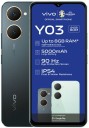 Vivo Y03 4G Dual Sim Smartphone - 64GB Storage, 4GB RAM - Stunning Black