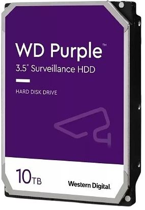 Western Digital 10TB 3.5 Inch Purple Surveilliance HDD