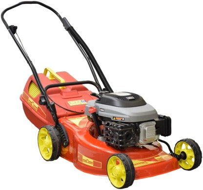 Wolf Progression 2 Petrol Fuel Rotary Push Lawn Mower (Red, Yellow)