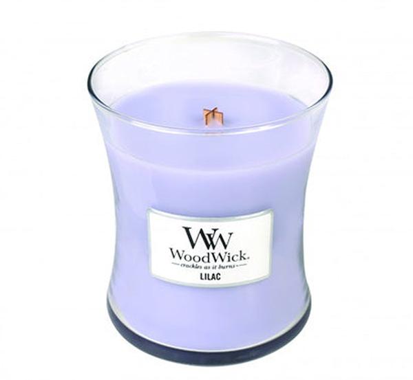 Woodwick Lilac Candle Medium Jar Retail Box No warranty