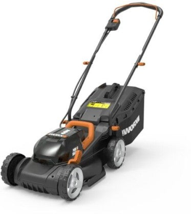 Worx WG779E Battery Rotary Push Lawn Mower (Black)