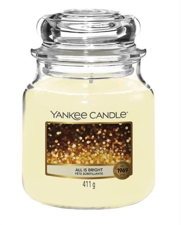 Yankee Candle All Is Bright Medium Jar
