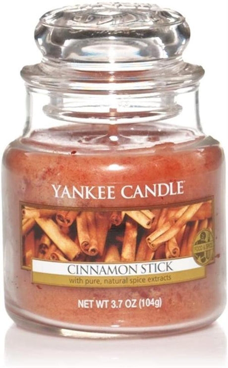 Yankee Candle Cinammon Stick Small Jar Retail Box No