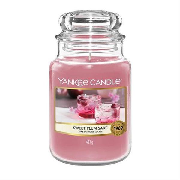 Yankee Candle Plum Sake Large Jar Retail Box No warranty