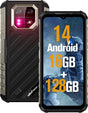 Ulefone Armor 22 Rugged Smartphone (Black) - 8GB RAM, 256GB Storage, 64MP Camera, 6600mAh Battery, Android 13