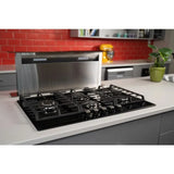 Falco 90cm Black Glass Gas Hob - FAL-BGH-90