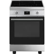 Smeg 60cm White Cooker Full Electric With Induction Hob - C6IMXT2