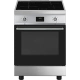 Smeg 60cm White Cooker Full Electric With Induction Hob - C6IMXT2