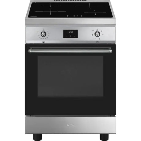 Smeg 60cm White Cooker Full Electric With Induction Hob - C6IMXT2