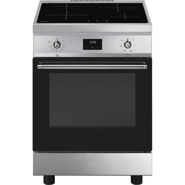 Smeg 60cm White Cooker Full Electric With Induction Hob - C6IMXT2