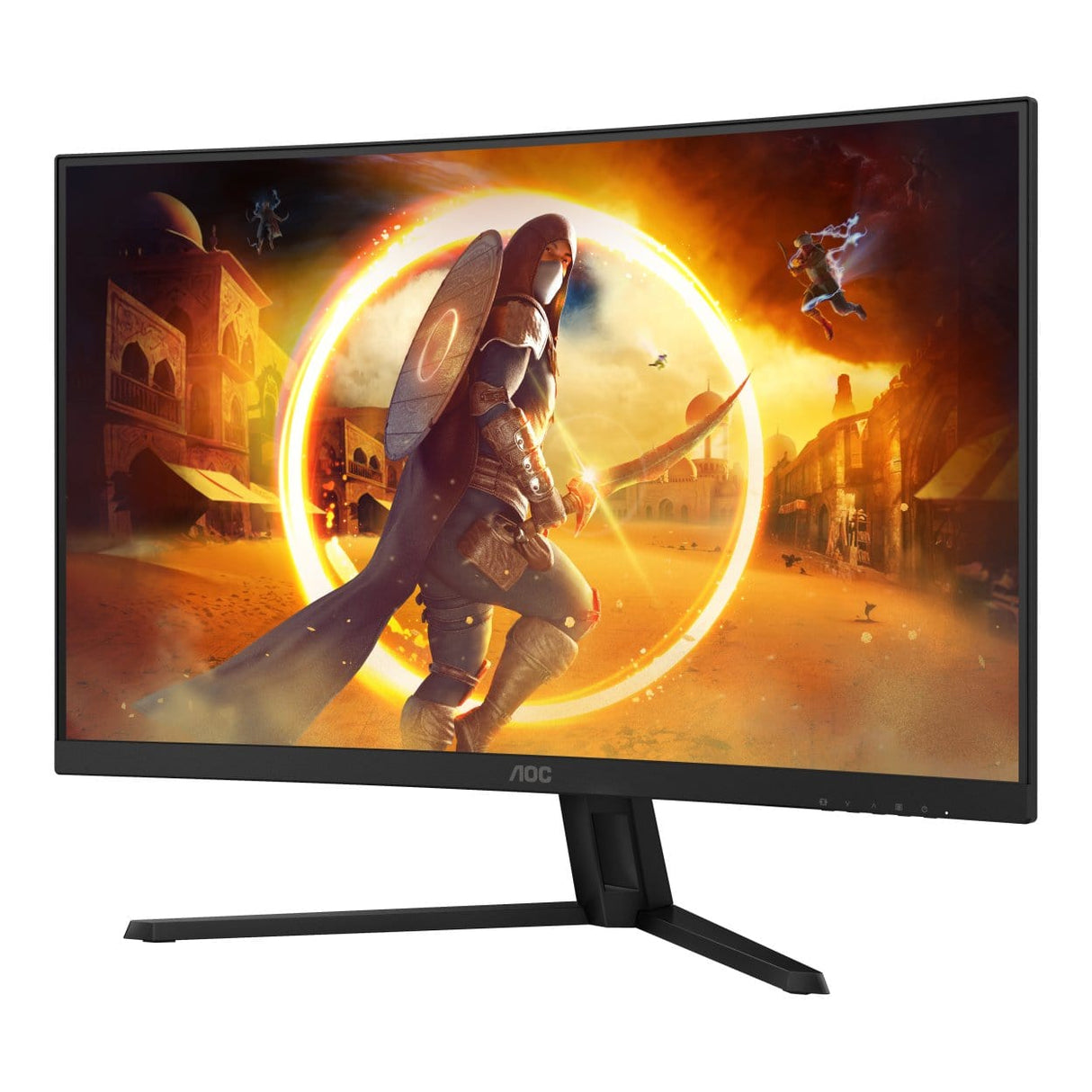 AOC CQ32G4VE 31.5-inch 2560 x 1440p QHD 16:9 180hz 0.5ms LED VA Curved Gaming Monitor
