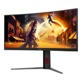 AOC CU34G4Z 34-inch 3440 x 1440p WQHD 21:9 240Hz 0.3ms LED VA Curved Gaming Monitor