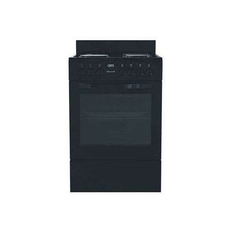 DEFY 60cm Black Stove F/Control - DSS612