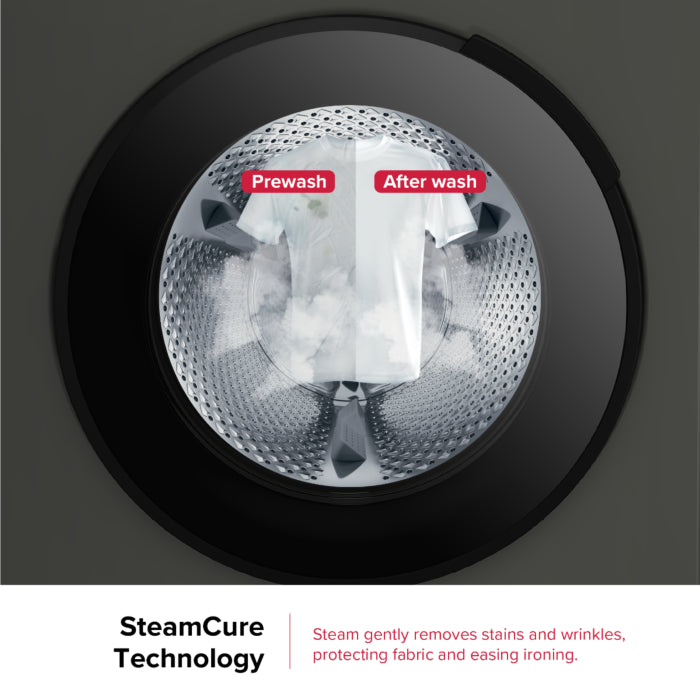 Defy 12kg Manhatten Grey Front Loader Washing Machine - DAW398