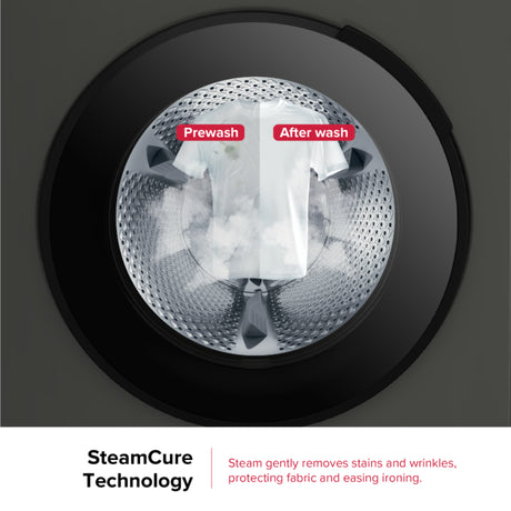 Defy 12kg Manhatten Grey Front Loader Washing Machine - DAW398