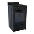 Defy Black 4 Burner Full Gas Stove - DGS568