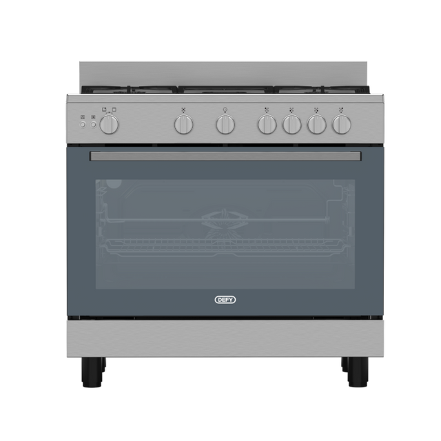 Defy 90cm Inox Full Gas Stove - DGS90G