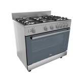 Defy 90cm Inox Full Gas Stove - DGS90G