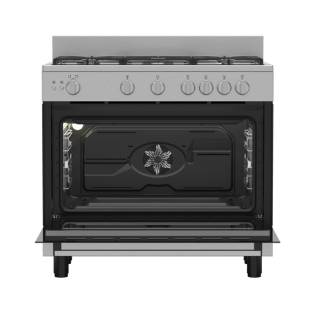 Defy 90cm Inox Full Gas Stove - DGS90G