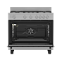Defy 90cm Inox Full Gas Stove - DGS90G