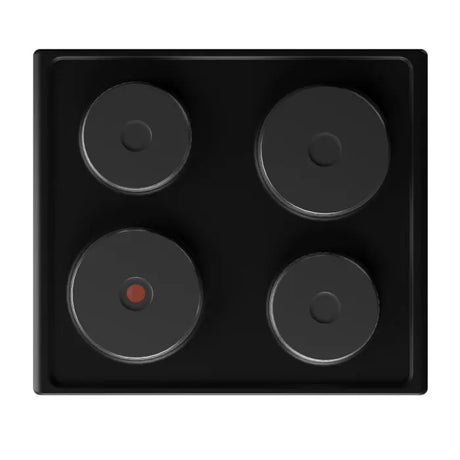 Defy 60cm Black Solid Electric Hob - DHD332