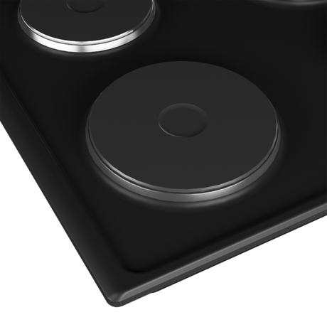 Defy 60cm Black Solid Electric Hob - DHD332